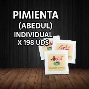 PIMIENTA ABEDUL INDIVIDUAL X 198 UDS